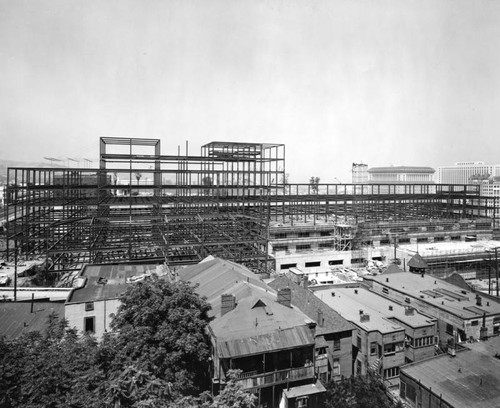 1959 Courthouse construction