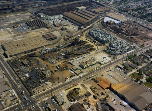 Lipsett Steel, Vernon, looking southeast