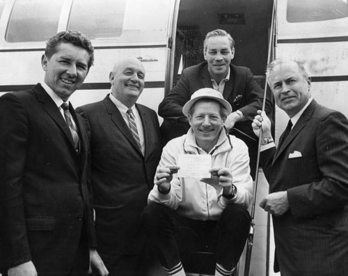 Danny Kaye passed flight test