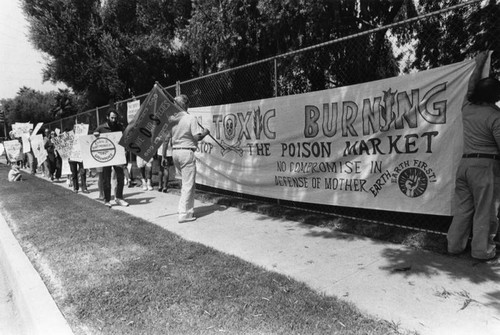 Greenpeace protestors