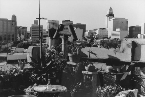 Downtown skyline from the Loft district