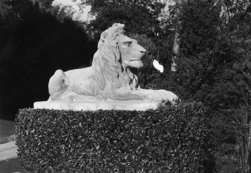 Statuary lion