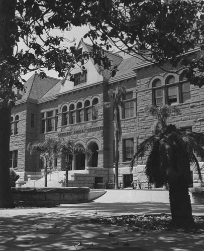 Rear view of the Orange County Courthouse