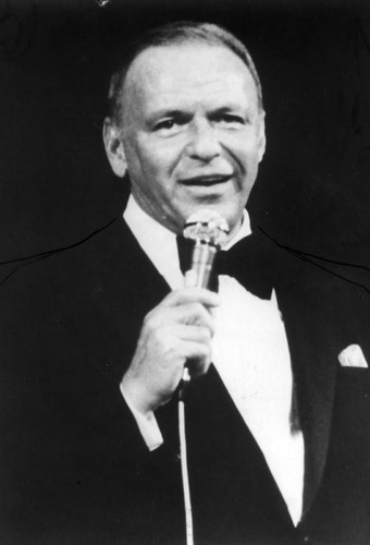 Frank Sinatra sings