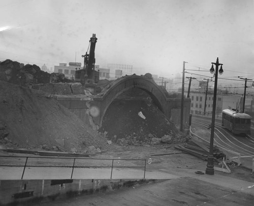 Broadway Tunnel demolition