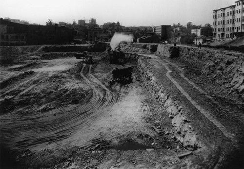 LAPL Central Library construction site, view 21