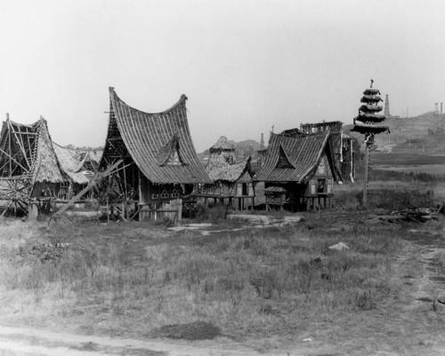 RKO-Pathe Studio set