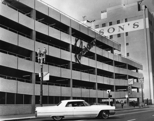 Robinson's parking garage