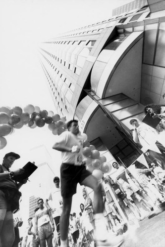 Stair climb at the Library Tower