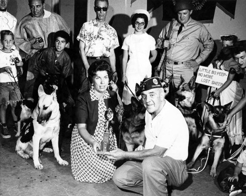 Dogs judged most unusual parade entry