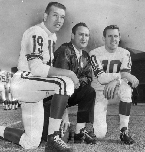 Coach Shula and his quarterbacks