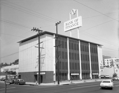 Exterior of the Bank of Finance, Western branch