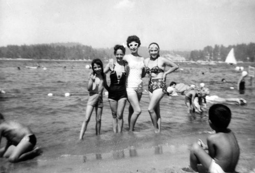 Swimming at Lake Arrowhead