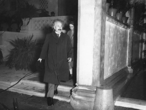 Albert Einstein at Cal Tech