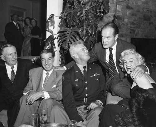 Stengel, DiMaggio, Dean, Hope and Monroe