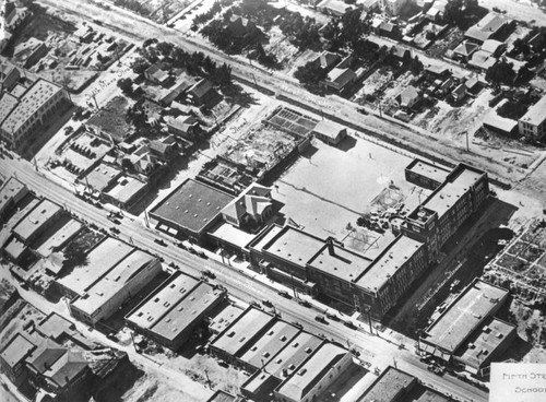 Fifth Street School aerial