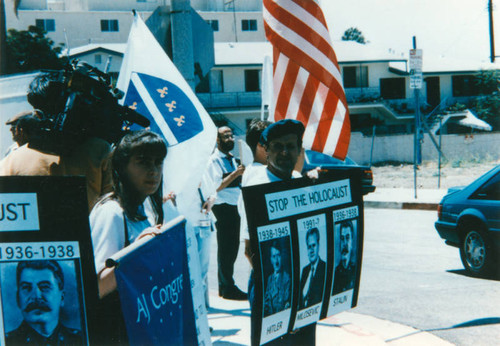 Bosnian War protest