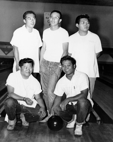 Korean American bowling team