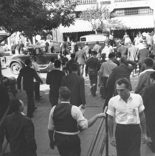 Lunchtime for Douglas Company employees, view 17