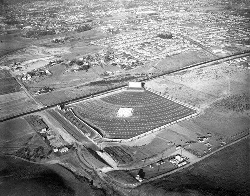 La Habra Drive-In, La Habra, looking northeast