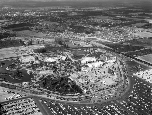 Disneyland Park, looking north