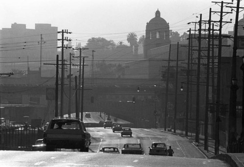 Macy Street underpass from Vignes