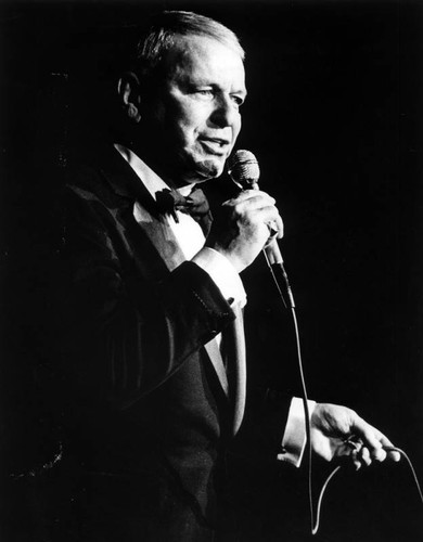 Frank Sinatra sings