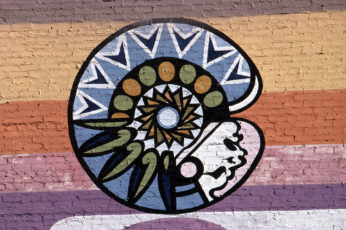 Mural detail, East Los Angeles
