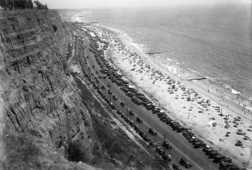 Coastal view in Pacific Palisades