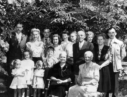 Four generations of Pease family mark anniversary