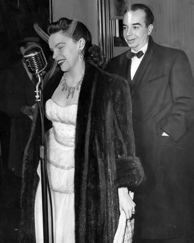 Judy Garland and Vincent Minnelli