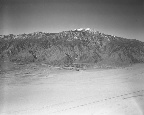 Palm Springs and vicinity, looking northwest