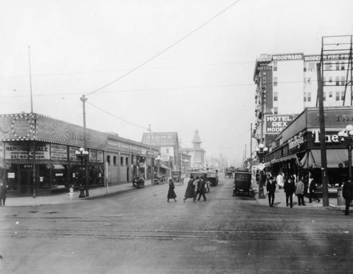 Corner of 8th and Hill streets