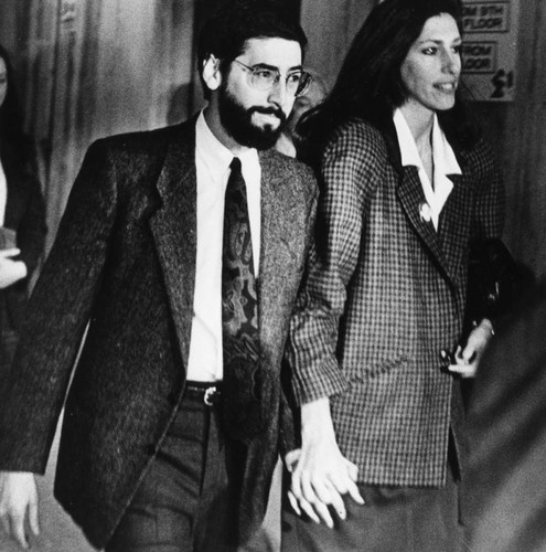 John and Deborah Landis during trial