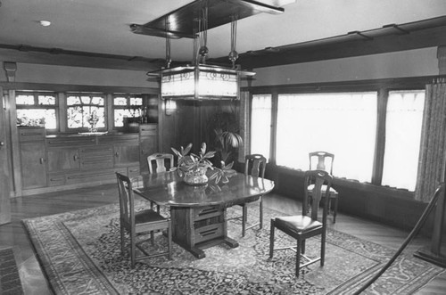 Gamble House, dining room