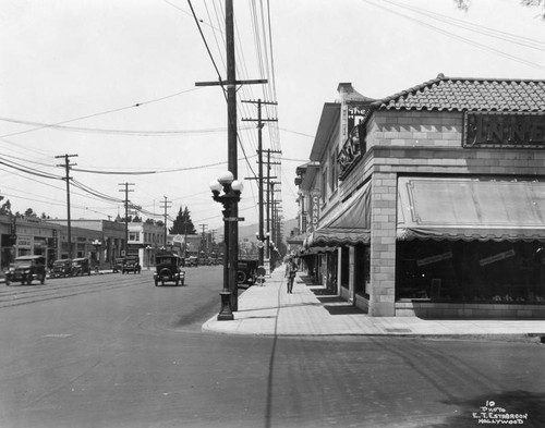 Corner of Hollywood Blvd. and Wilcox