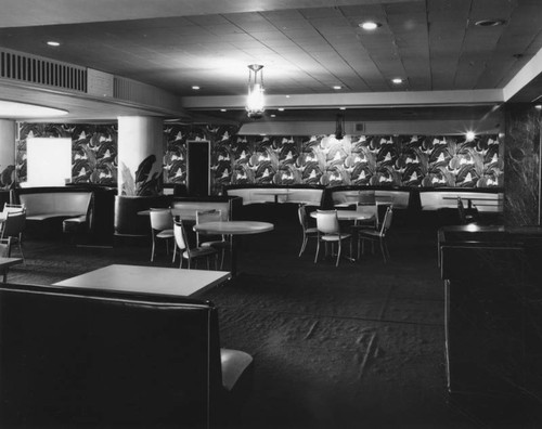 Cocoanut Grove coffee shop, interior