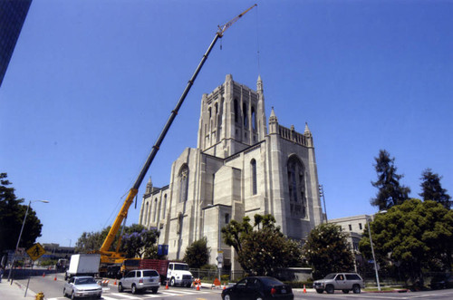 Damaged First Congregational Church