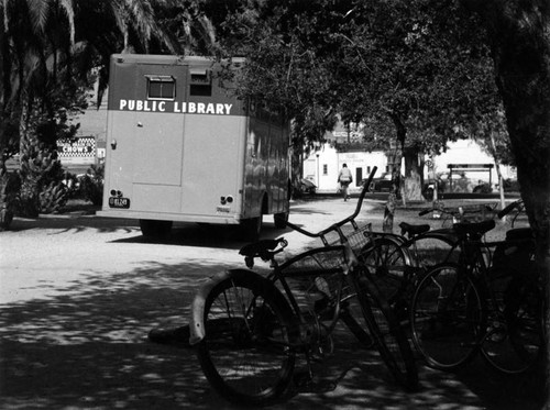 LAPLTraveling Branch Bookmobile at park