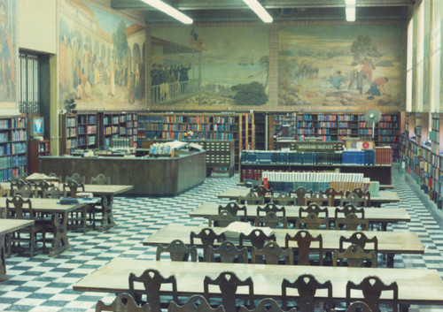 History Department murals, Los Angeles Public Library