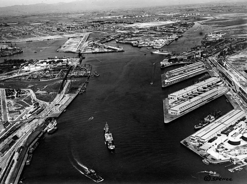 Docks on the main channel