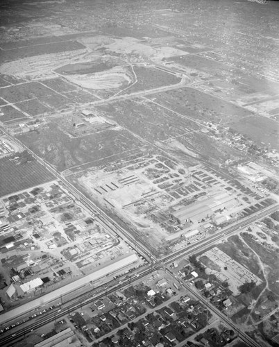 Vinnell Steel, Arrow Highway, looking northeast