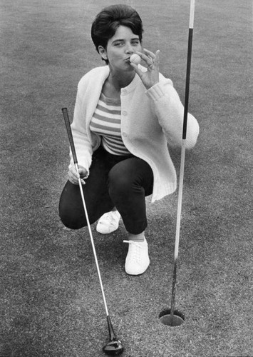 May Olson, golfer