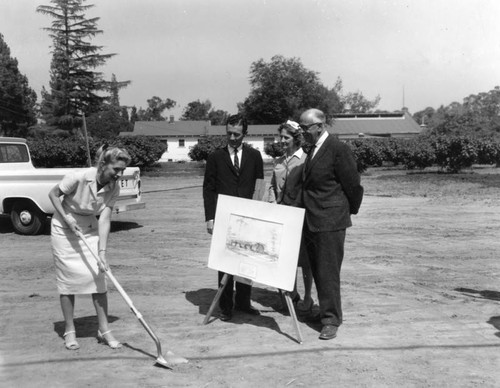 Groundbreaking at Chatsworth Branch, view 4