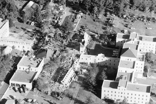 Veterans Administration Hospital, aerial