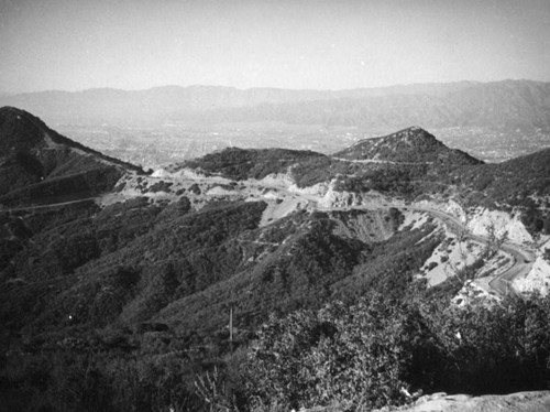 View of Glendale from Mount Hollywood