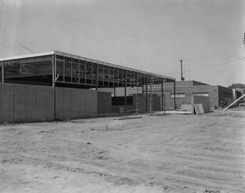 West Valley Regional Branch Library construction