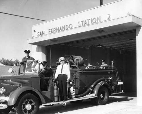 Open new San Fernando fire station