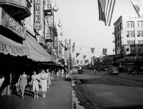 Street scene in Little Tokyo