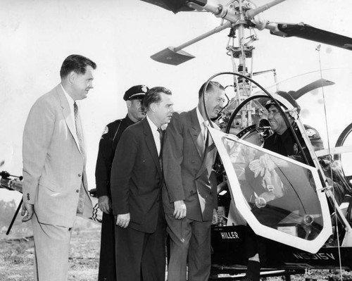 Officials discuss flight observations